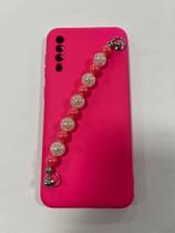 Capa Capinha de Silicone com Pulseira de apoio para Samsung A50/A30S