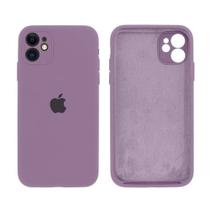 Capa / capinha de silicone iphone 11 pro max - roxo claro