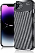 Capa Capinha Fibra Carbono Para iPhone 16e Case Anti Impacto