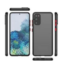 Capa/Capinha Fosca Preta para Galaxy S22 Ultra