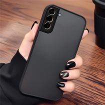 Capa/Capinha Fosca Preta para Galaxy S22 Ultra