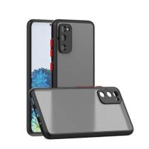 Capa/Capinha Fosca Preta para Galaxy S22 Ultra