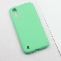 Capa Capinha Fosca Tpu Samsung Galaxy A01 emborrachada flexível