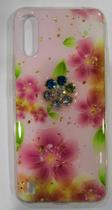 Capa Capinha Galaxy a01 tela 5.7 com pedrinha Diversas Cores