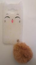 Capa Capinha Galaxy j5 Cathinha Com Pompom Diversas Cores