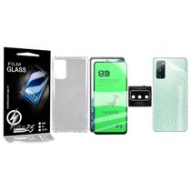 Capa Capinha Galaxy S20 Fe 6.5 + Pelicula ceramica + Pelicula Camera + Pelicula carbono