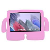 Capa Capinha Galaxy Tab A7 Lite T220 T225 Tela 8.7 Kids Infantil Macia Emborrachada Case Resistente - SGM