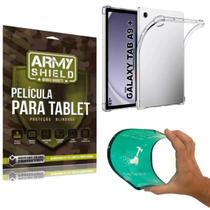 Capa Capinha Galaxy Tab A9 Plus+ Pelicula 9D - Armyshield