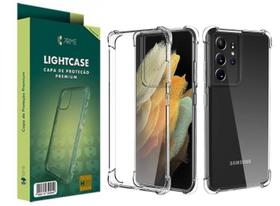 Capa Capinha HPrime LightCase Transparente Galaxy S21 Ultra