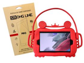 Capa Capinha Infantil Tab A7 Lite 8.7 T220 T225 Suporte Veicular Anti Impacto + Pelicula de Vidro