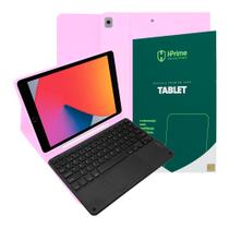 Capa Capinha Ipad 8 8ª Geração 2020 Case Teclado Sem Fio Touchpad Porta Pencil + Pelicula HPrime Capa Capinha Ipad 8 8ª Geração 2020 Case Teclado Sem Fio Touchpad Porta Pencil + Pelicula HPrime