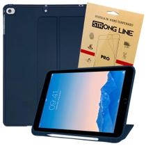 Capa Capinha Ipad Air 2 2 Geração 2014 Case Smart Suporte Pencil Slim Magnética + Pelicula de Vidro