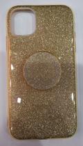 Capa Capinha iphone 11 pro max tela 6.5 Glitter Brilhante Cores - sem