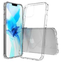 Capa Capinha iPhone 12 PRO MAX Transparente Silicone Flexível Clear Minimalista Bordas Resistente Anti Impacto/Queda Fechada Embaixo 8002 8003