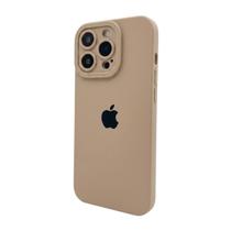 Capa Capinha iPhone 17 PRO Silicone Aveludada Premium Cor:NUDE Capa Capinha iPhone 17 PRO Silicone Aveludada Premium Cor:NUDE