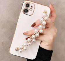 Capa capinha iPhone silicone com suporte