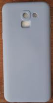 Capa Capinha J6 Samsung Galaxy Silicone Aveludado