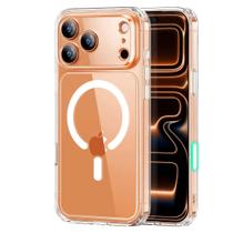 Capa Capinha Mag Safe Premium Para iPhone 17 Pro Max Transparente Capa Capinha Mag Safe Premium Para iPhone 17 Pro Max Transparente