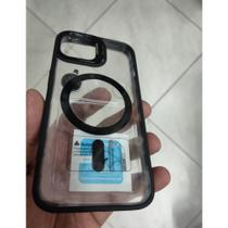 Capa Capinha Magnética Com Metal Lentes Câmera Compatível Para iPhone 16E qualidade premium