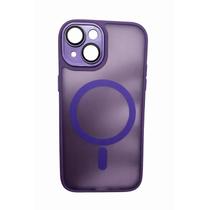 Capa Capinha Magnética Compatível Para iPhone 15 com Câmera Deslizante Aberta e Fechada e suporte de camera