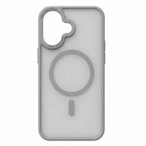 Capa Capinha Magnética fosco translúcido câmera Aberta E Fechada Compatível pra iPhone 16 Plus COR:CINZA CAMERA ABERTA Capa Capinha Magnética fosco translúcido câmera Aberta E Fechada Compatível pra iPhone 16 Plus COR:CINZA CAMERA ABERTA