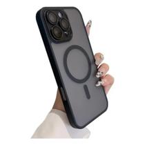 Capa Capinha Magnética fosco translúcido câmera Aberta E Fechada Compatível pra iPhone 16 Pro Max Capa Capinha Magnética fosco translúcido câmera Aberta E Fechada Compatível pra iPhone 16 Pro Max