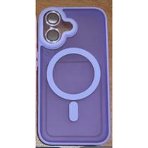 Capa Capinha Magnética fosco translúcido câmera Aberta E Fechada Compatível pra iPhone 16