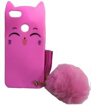 Capa Capinha moto e6 play Xt2029 Cathinha Com Pompom Cores