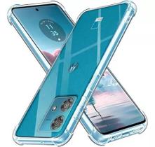 Capa Capinha Moto Edge 40 Neo Anti Impacto Transparente