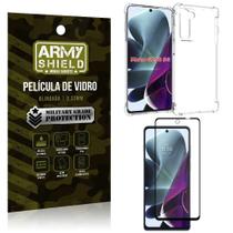 Capa Capinha Moto G200 Anti Shock + Película De Vidro 3D - Armyshield