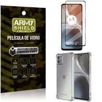 Capa Capinha Moto G32 Anti Shock + Película de vidro 3D - Armyshield