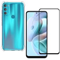 Capa Capinha Moto G71 + Película De Vidro 3D Blindada