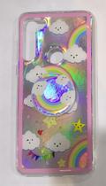 Capa Capinha moto g8 power Diversas Cores C/ Suporte Dedos