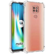 Capa Capinha Moto G9 Play Motorola Transparente Silicone Anti Impacto