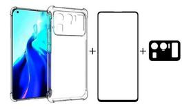 Capa Capinha + P Ceramica + Pelicula Camera Para Mi 11 Ultra