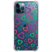 Capa capinha p/ iphone 12 pro (0700) coração amor 15 - QuarkCase