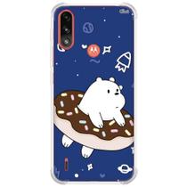 Capa capinha p/ moto e7 power (2084) panda