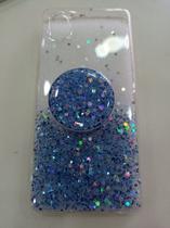 Capa capinha para A01 core de gliter com pop it
