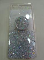 Capa capinha para A71 de gliter com pop it