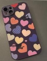 Capa Capinha para Celular Corações Compatível com Iphone 14 Max Capa Capinha para Celular Corações Compatível com Iphone 14 Max