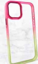 Capa Capinha para Celular Transparente com Degradê Compatível com Iphone 14 Max Capa Capinha para Celular Transparente com Degradê Compatível com Iphone 14 Max