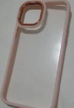 Capa Capinha para Celular Transparente com Rosê Compatível com Iphone 14 Max Capa Capinha para Celular Transparente com Rosê Compatível com Iphone 14 Max