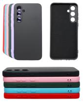 Capa Capinha Para Galaxy A35 Aveludada Silicone Case