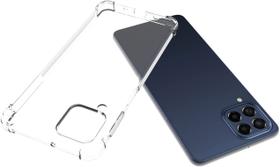 Capa Capinha Para Galaxy M53 5G Com Bordas Air Anti Impacto Transparente Reforçada