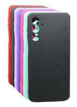 Capa Capinha Para Galaxy M54 Case Fosca Aveludada Coloridas
