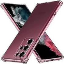 Capa Capinha para Galaxy S22 Ultra Anti Impacto transparente c/ proteção de câmera