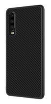 Capa Capinha Para Huawei P30 Nillkin Fibra De Carbono Tpu