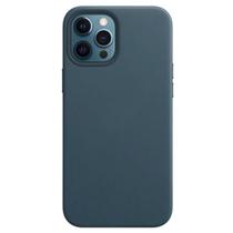 Capa Capinha Para iPhone 12 Pro Max Azul Petróleo