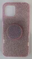 Capa Capinha para iphone 12 tela 6.1 Glitter Brilhante Diversas Cores