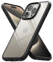Capa Capinha Para iPhone 15 Pro Max Ringke Fusion Bold-Preto